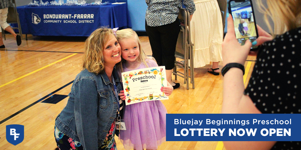Bluejay Beginnings Preschool Lottery Now Open